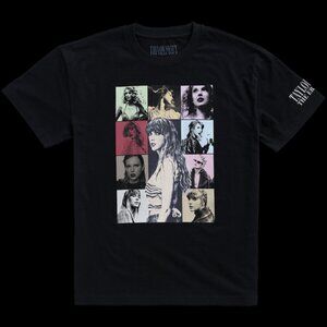 Taylor Swift | THE ERAS TOUR US DATES T-SHIRT BLACK
